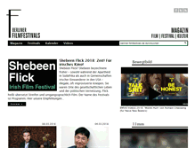 Tablet Screenshot of berliner-filmfestivals.de